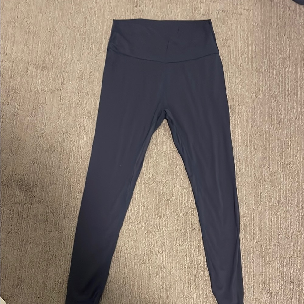 High-Waisted Black Leggings